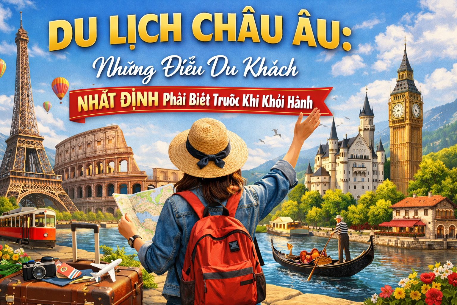 Du Lịch Châu Âu Những Điều Du Khách NHẤT ĐỊNH Phải Biết Trước Khi Khởi Hành